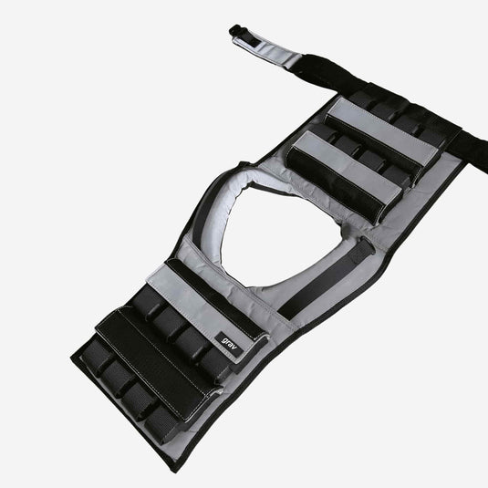Grav Weight Vest 37lb - Reflective Grey