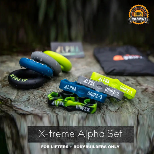 Alpha Gripz - LEVEL X Set (18 lb + Progressive Resistance Bundle)
