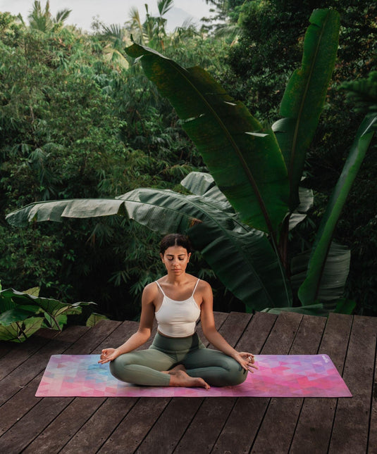 Yoga Design Lab - Combo Travel Yoga Mat - Best For Travel