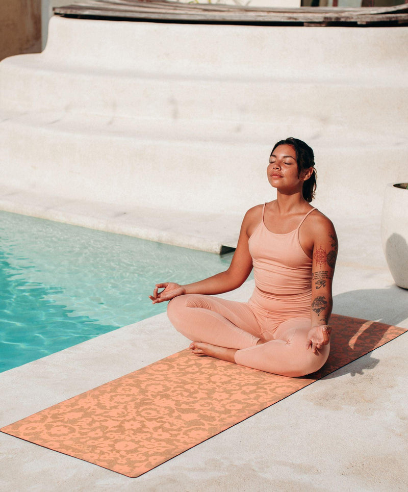 Load image into Gallery viewer, Yoga Design Lab - Cork Yoga Mat - Best For Eco-Conscious Yogis
