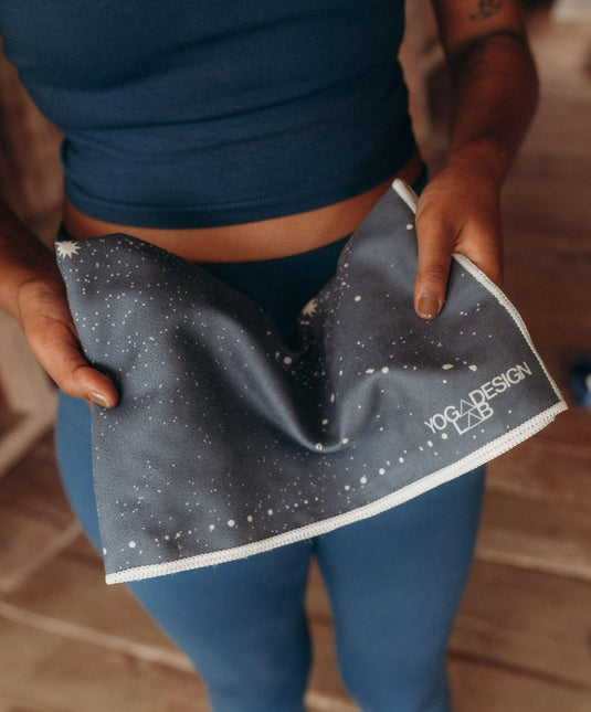 Yoga Design Lab - Yoga Hand Towel - Ultra-Grippy, Moisture Absorbing & Quick-Dry