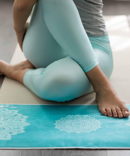 Yoga Design Lab - Yoga Hand Towel - Ultra-Grippy, Moisture Absorbing & Quick-Dry