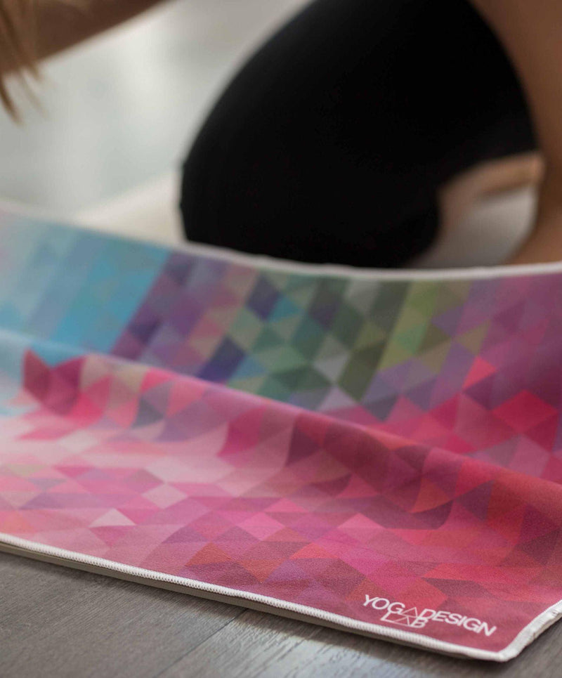 Load image into Gallery viewer, Yoga Design Lab - Yoga Hand Towel - Ultra-Grippy, Moisture Absorbing &amp; Quick-Dry
