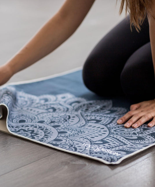 Yoga Design Lab - Yoga Mat Towel - Ultra-Grippy, Moisture Absorbing & Quick-Dry