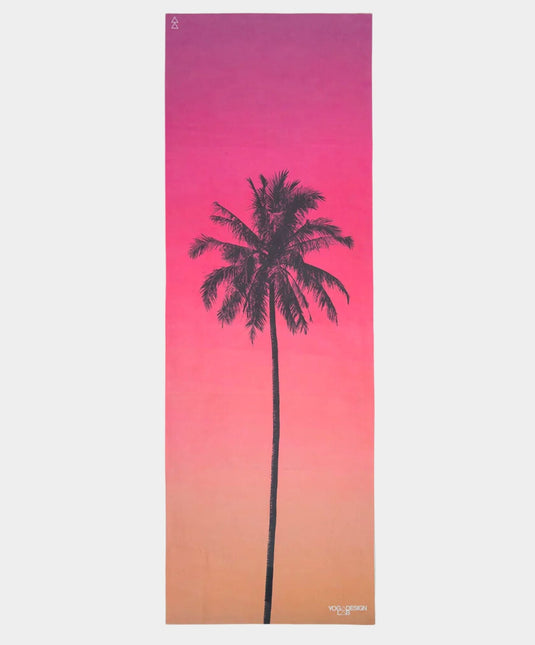 Yoga Design Lab - Yoga Mat Towel - Ultra-Grippy, Moisture Absorbing & Quick-Dry