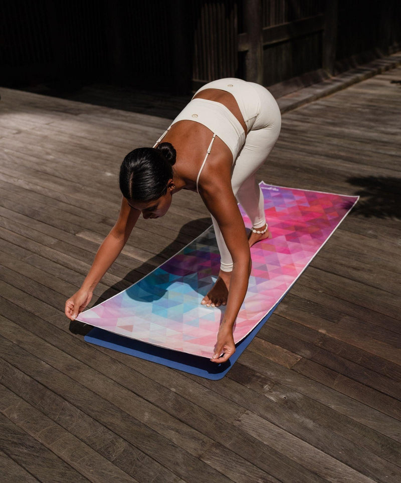 Load image into Gallery viewer, Yoga Design Lab - Yoga Mat Towel - Ultra-Grippy, Moisture Absorbing &amp; Quick-Dry
