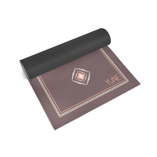 Yune Yoga - Yoga Mat | 6mm Thick | Maroon | Non-Slip | Eco Friendly | Yune Yoga | Betty
