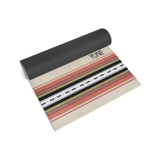 Yune Yoga - Yoga Mat | 6mm Thick | Striped | Non-Slip | Eco Friendly | Yune Yoga | Dion