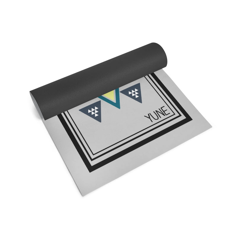 Load image into Gallery viewer, Yune Yoga - Yoga Mat | 6mm Thick | Gray | Non-Slip | Eco Friendly | Yune Yoga | Janet
