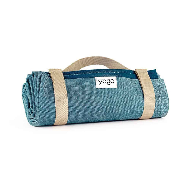 Load image into Gallery viewer, Yogo - Ultralight Foldable Travel Yoga Mat with Non-Slip FSC-Certified Natural Rubber
