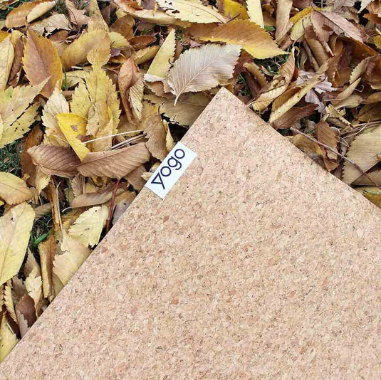 Yogo - Cork Hot Yoga Mat with Hydro-Grip Non-Slip FSC-Certified Rubber
