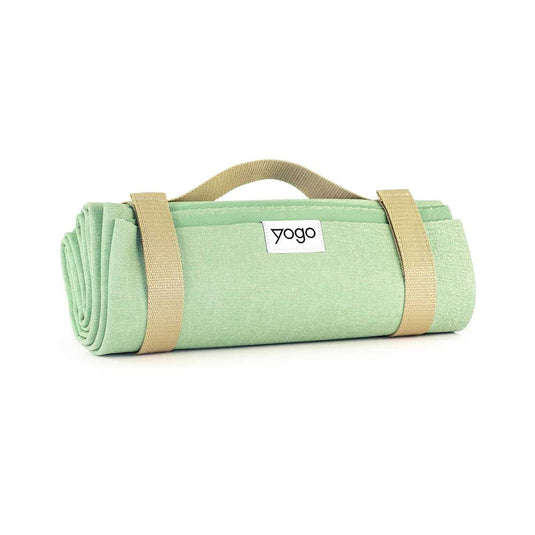 Yogo - Ultralight Foldable Travel Yoga Mat with Non-Slip FSC-Certified Natural Rubber