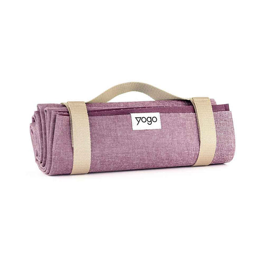 Yogo - Ultralight Foldable Travel Yoga Mat with Non-Slip FSC-Certified Natural Rubber
