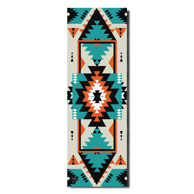 Load image into Gallery viewer, Yune Yoga - Yoga Mat | 6mm Thick | Turquoise | Non-Slip | Eco Friendly | Yune Yoga | Great Hill
