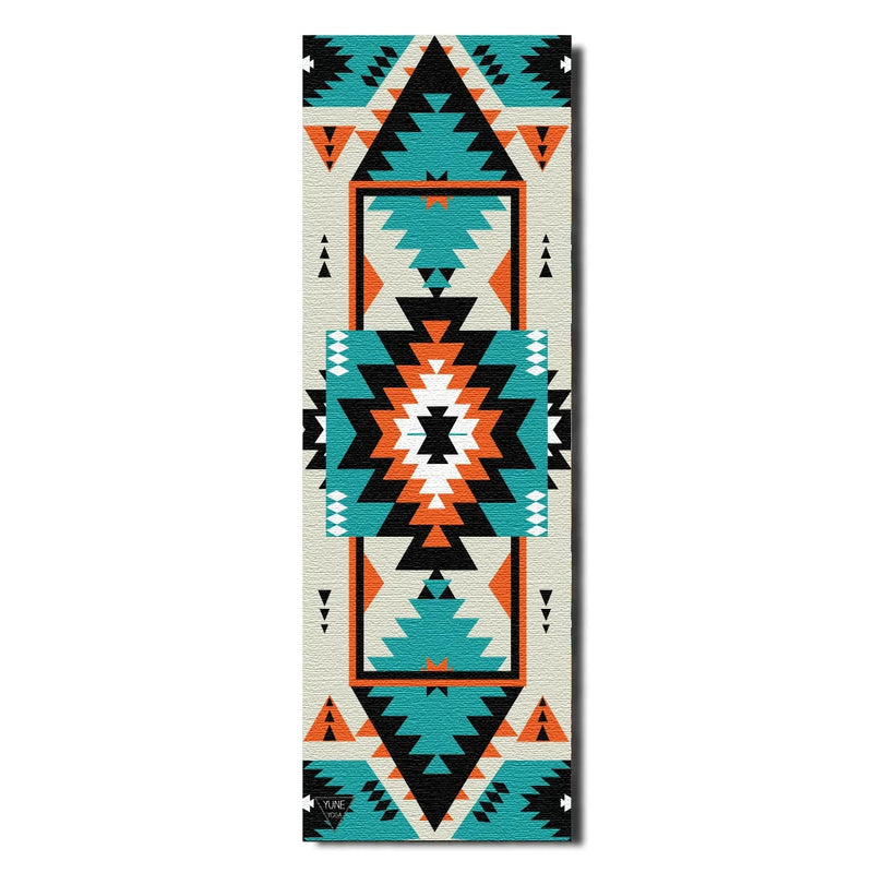 Load image into Gallery viewer, Yune Yoga - Yoga Mat | 6mm Thick | Turquoise | Non-Slip | Eco Friendly | Yune Yoga | Great Hill
