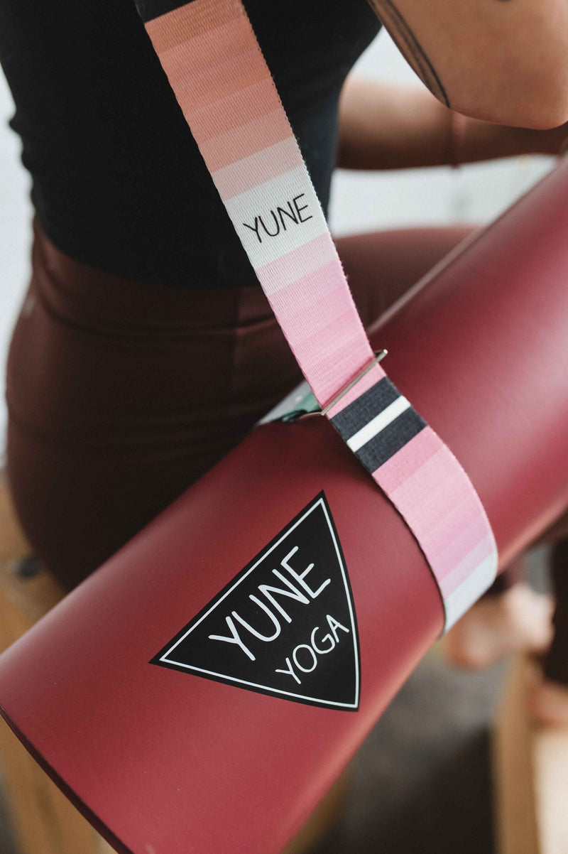 Load image into Gallery viewer, Yune Yoga - Yoga Strap | Stretching Strap | Metal Buckles | Multi Color | Yune Yoga | The Helena
