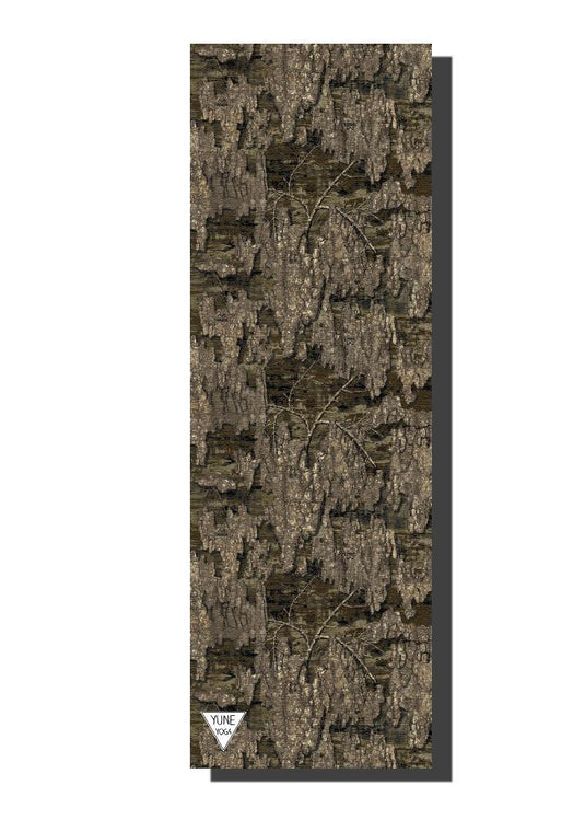 Yune Yoga - Yoga Mat | 6mm Thick | RealTree | Non-Slip | Eco Friendly | Yune Yoga | Timber Pattern