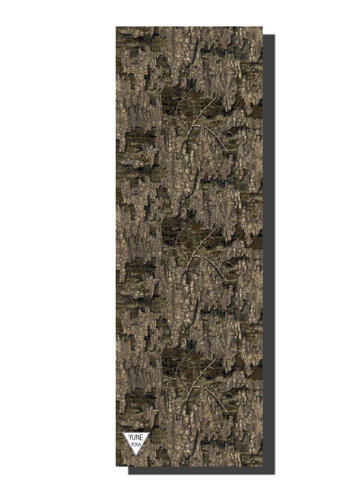 Load image into Gallery viewer, Yune Yoga - Yoga Mat | 6mm Thick | RealTree | Non-Slip | Eco Friendly | Yune Yoga | Timber Pattern
