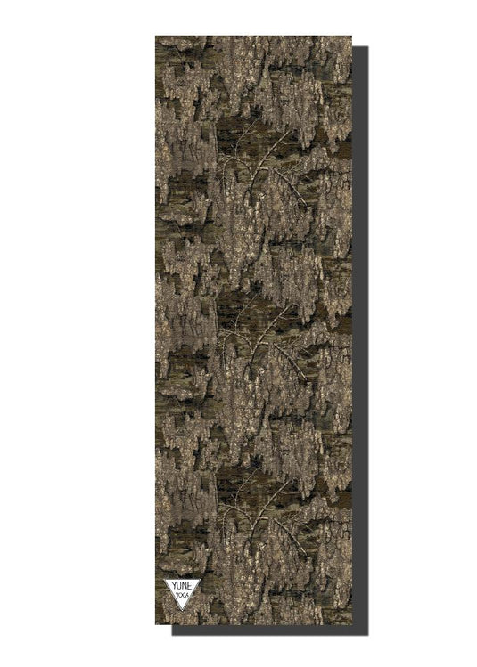 Yune Yoga - Yoga Mat | 6mm Thick | RealTree | Non-Slip | Eco Friendly | Yune Yoga | Timber Pattern