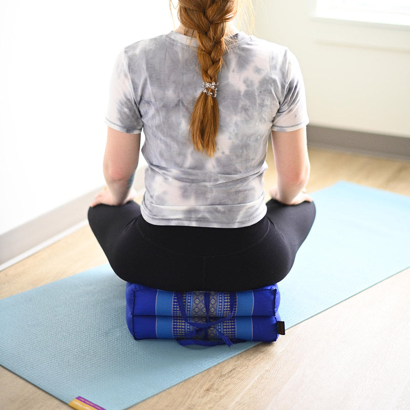 Load image into Gallery viewer, Yoga Design Lab - Zafuko Foldable Yoga &amp; Meditation Cushion

