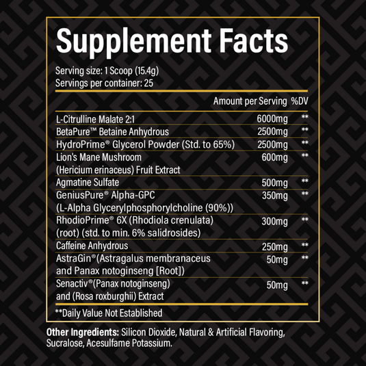 Historic Labs - Historic Pre-Workout