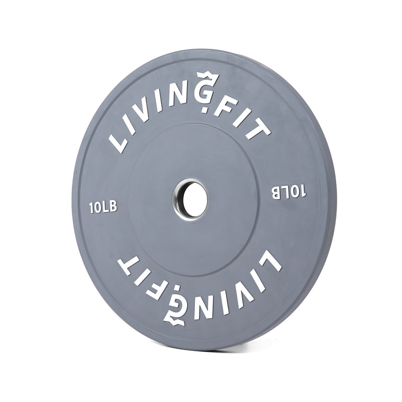 Load image into Gallery viewer, Living Fit Bumper Plate 10 LB
