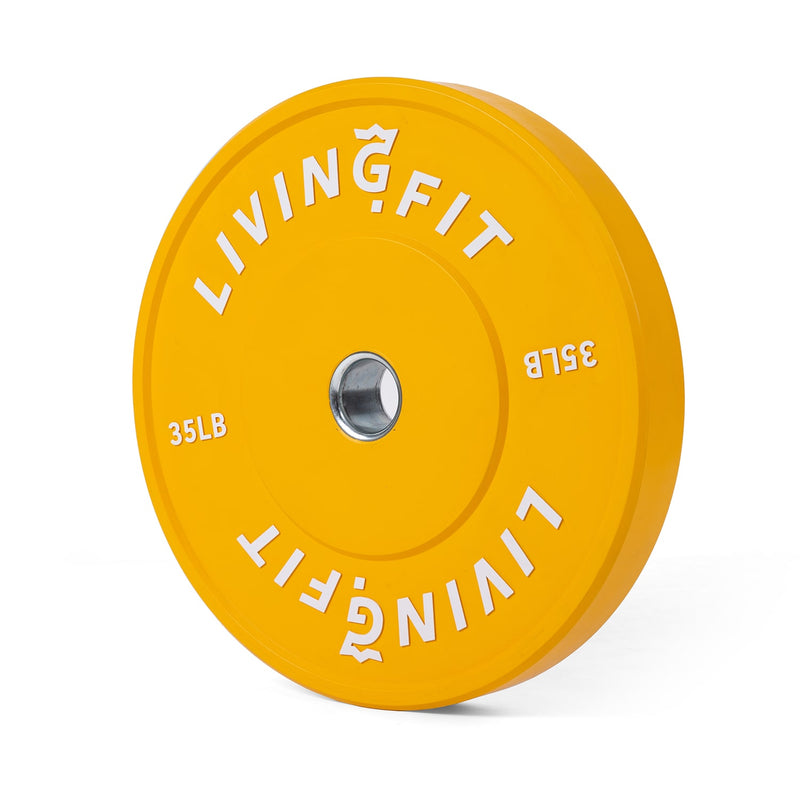 Load image into Gallery viewer, Living Fit Bumper Plate 35LB

