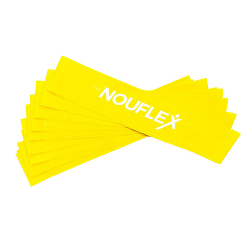 NouFlex Mini Bands - Elastic Workout Resistance Bands - 10-Pack Lite