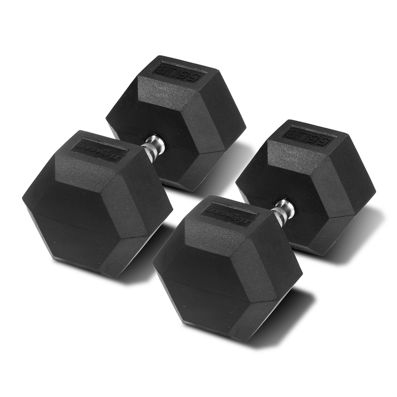 Load image into Gallery viewer, Rubber Hex Dumbbells
