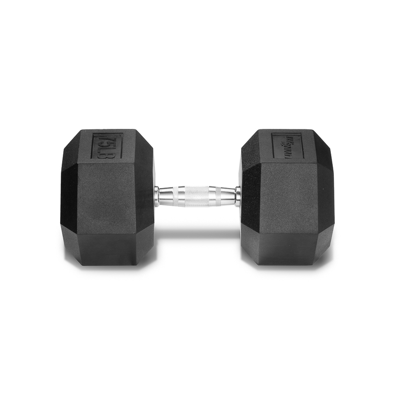Load image into Gallery viewer, Rubber Hex Dumbbells

