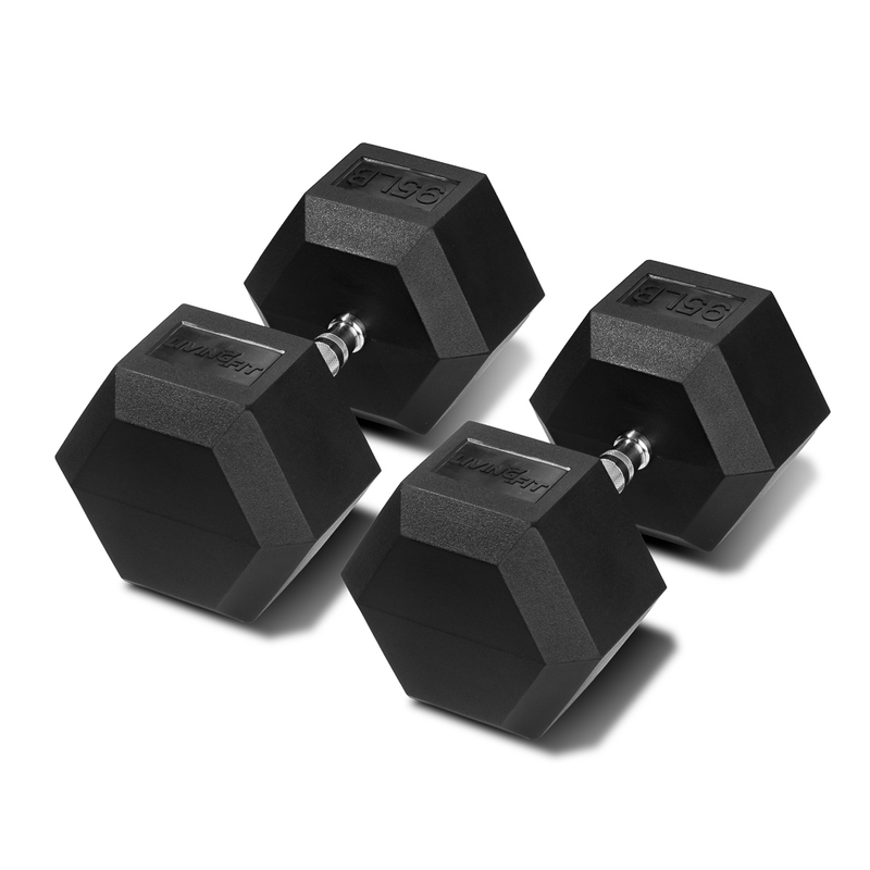 Load image into Gallery viewer, Rubber Hex Dumbbells
