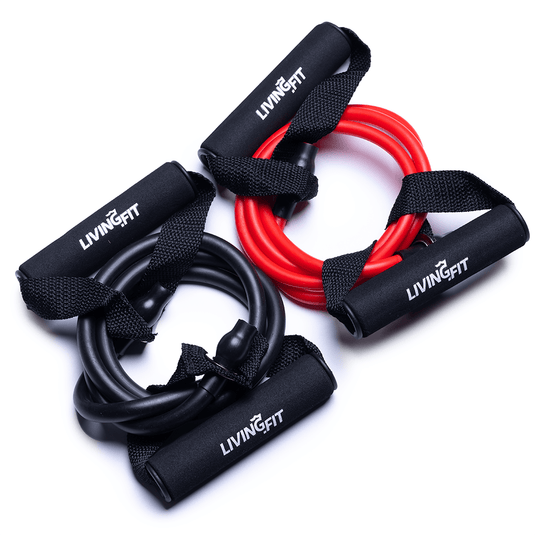 Resistance Exercise Band with Handle-Set