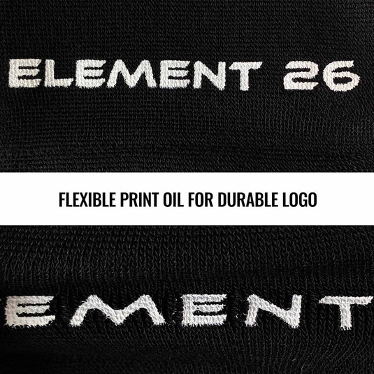 Flexible Print oil for durable logo