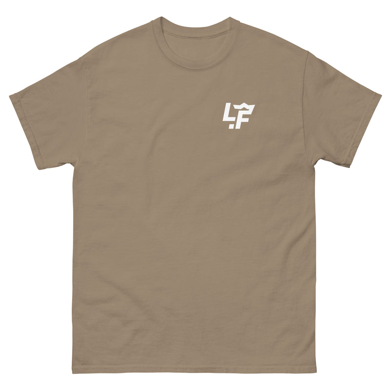 Load image into Gallery viewer, Sand Short Sleeve LF Logo Tee Shirt
