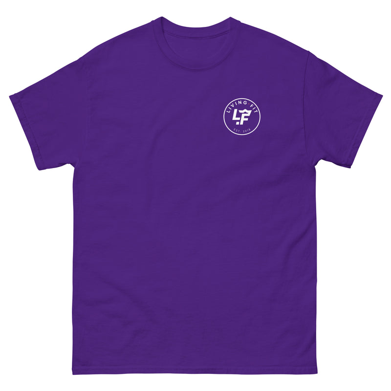 Load image into Gallery viewer, Purple Short Sleeve LF Circle Logo
