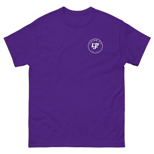 Purple Short Sleeve LF Circle Logo