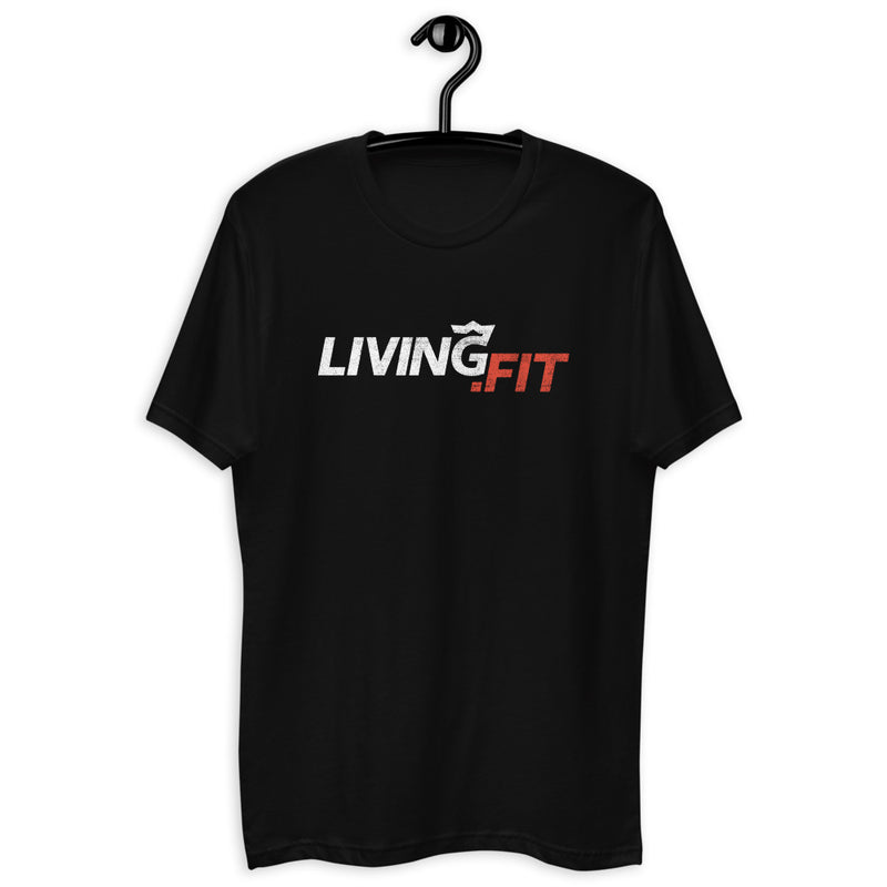 Load image into Gallery viewer, White/Red LivingFit Short Sleeve T-shirt
