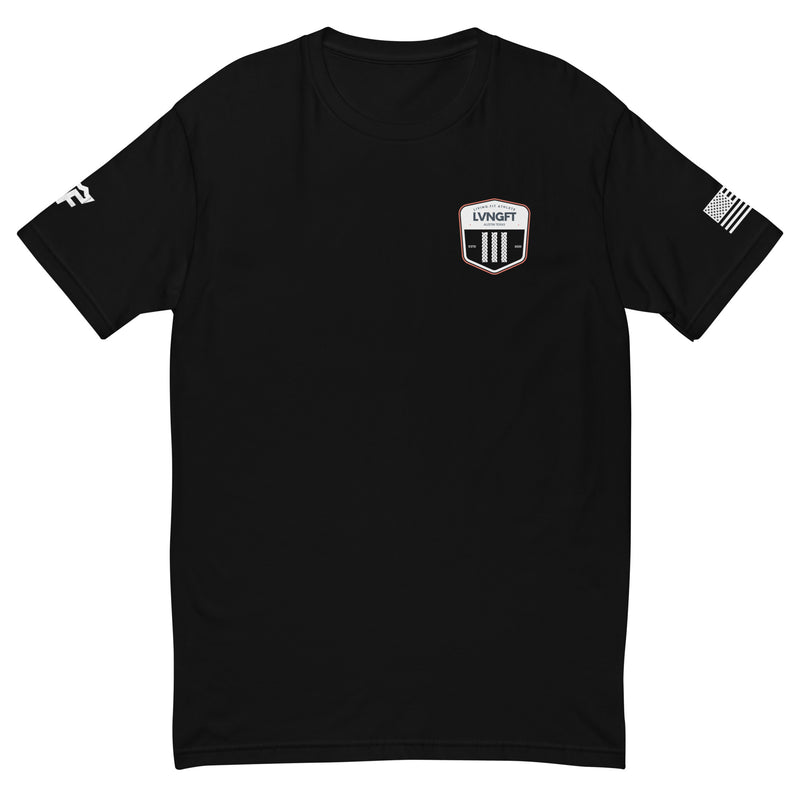 Load image into Gallery viewer, LVNGFT Battle Rope Badge T-shirt
