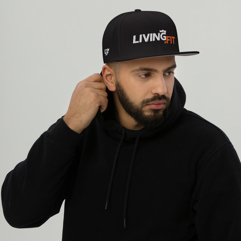 Load image into Gallery viewer, LivingFit Snapback Hat
