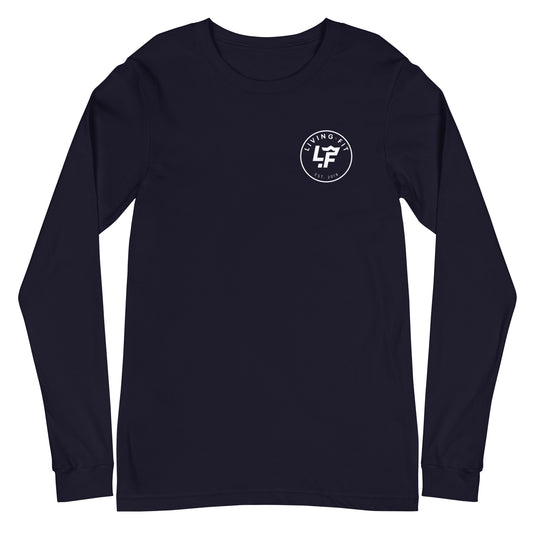 Navy Long Sleeve LF Circle Logo Tee