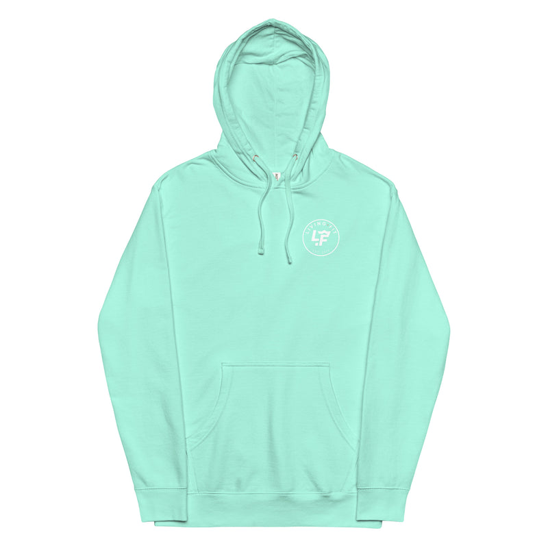 Load image into Gallery viewer, Mint Hoodie White Circle Logo
