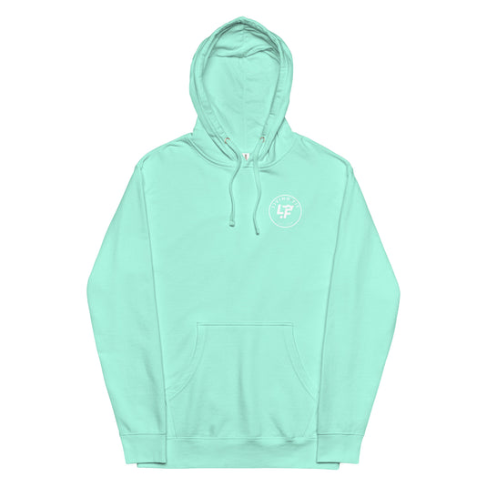 Mint Hoodie White Circle Logo